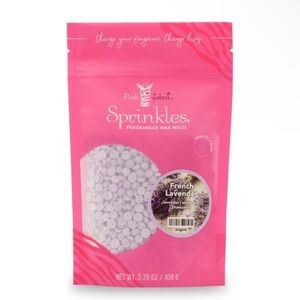 French Lavender Pink Zebra Sprinkles